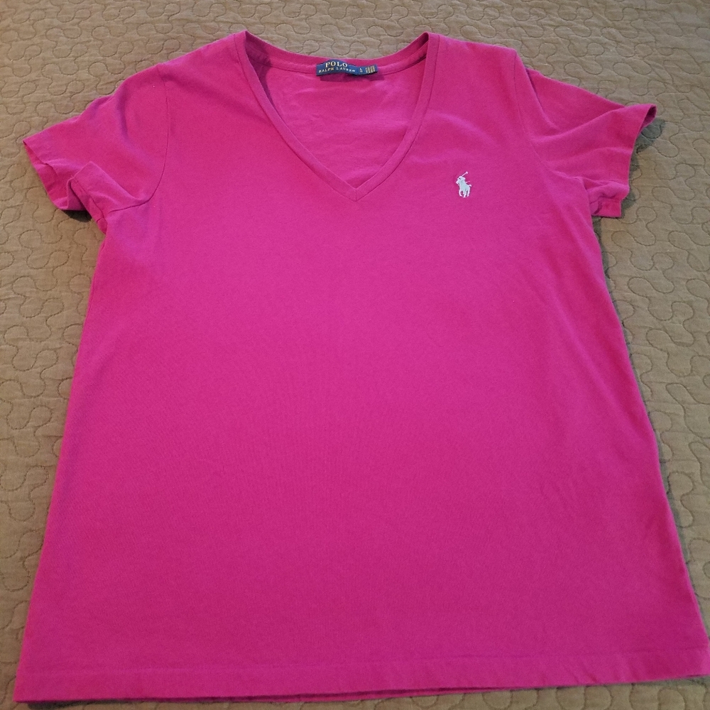 Polo by Ralph Lauren - V Neck Shirt Large